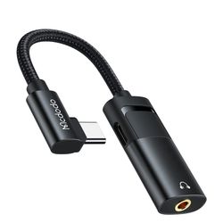 کابل تبدیل تایپسی به تایپسی و جک 3.5 مکدودو مدل CA-1880 توان 60 وات | Mcdodo CA-1880 60W Type-C + 3.5mm Audio Cable