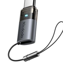 مبدل OTG لایتنینگ به تایپ‌سی مک‌دودو مدل OT-7610 توان 60 وات | Mcdodo OT-7610 Lightning to USB-C Adapter