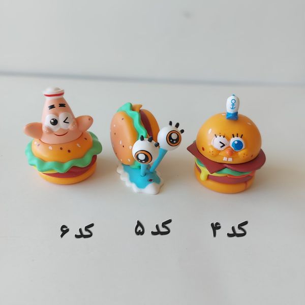 فیگور باب اسفنجی همبرگری