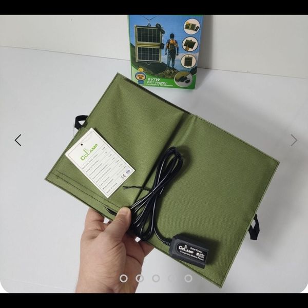 پنل خورشیدی تاشو Cclamp کیت بقا