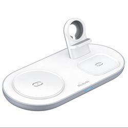 ایستگاه شارژ بیسیم 3 در 1 مکدودو مدلهای CH-7060 و CH-7061 (ورودی USB-A) | Mcdodo 3-in-1 Wireless Charging Station