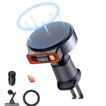 شارژر بی‌سیم مغناطیسی خودرو مک‌دودو مدل CH-0090  | Mcdodo CH-0090 Magnetic Car Mount & Charger