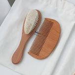 ست برس و شونه چوبی