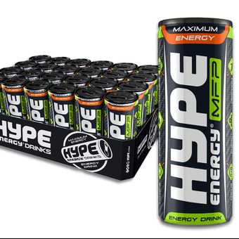 انرژی زا هایپ 250ml _ باکس 24 عددی