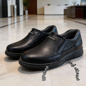 کفش مردانه  چرم خارجی  مدل جردن دوردوخت و اشترابل دوزی