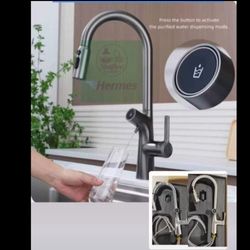 شیر ظرفشویی هایشین شاوری دو منظوره با طراحی 3 مدل پاشش اب و قابلیت سرد و گرم حالته 360 درجه مدل 545