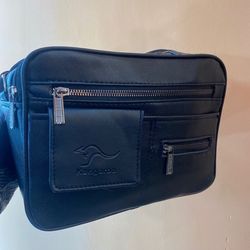 کیف دوشی زنانه چرم مصنوعی درجه یک زیپ دار