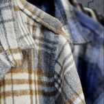 پیراهن پشمی چهارخونه