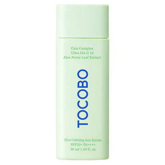 سرم ضدآفتاب خنک کننده سیکا کالمینگ توکوبو (Tocobo Cica Calming Sun Serum)