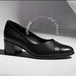 کفش چرم زنانه مدل ستایش هفتی پاشنه 5 سانتی، قالب استاندارد، مجلسی اداری اسپرت، بادوام و ظریف