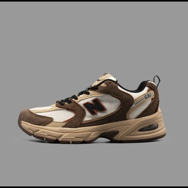 نیوبالانس 530 کرم قهوه ای | New Balance 530 Cream Brown