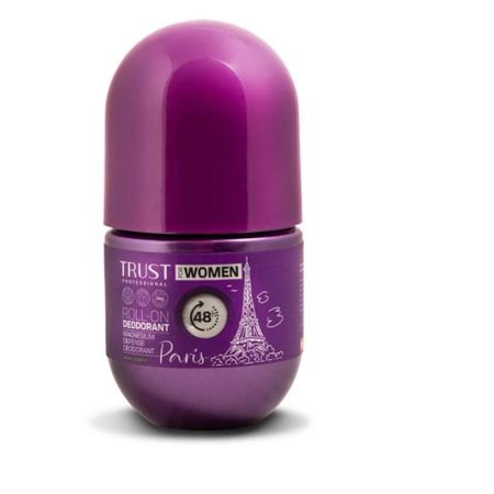 لوسیون خوشبوکننده (مام رول) زنانه تراست مدل پاریس. 60 میلی لیتر