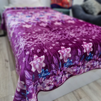 پتو ابریشم کلودی دو رو یک‌نفره ترولاو