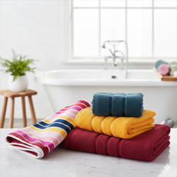 حوله دست وصورت سه خط 80در40