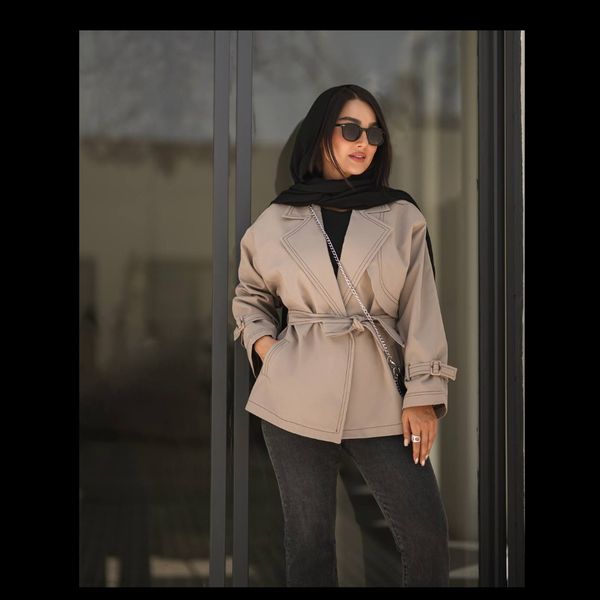 ترنج کت بارونی قد 70