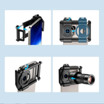 کیت لنزماکرو تله‌فوتو برای موبایل مدل APEXEL APL-TM6