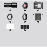 کیت لنزماکرو تله‌فوتو برای موبایل مدل APEXEL APL-TM6