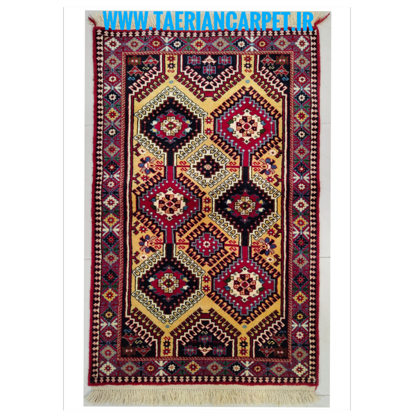 فرش دستباف سایز ذرع و چارک ( تمام پشم یلمه طرح قابی)