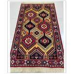 فرش دستباف سایز ذرع و چارک ( تمام پشم یلمه طرح قابی)