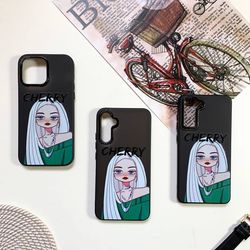 قاب دخترانه طرح Cool Girl