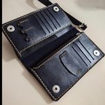 کیف دو لت پشت چرم دست دوز با کیفیت تضمینی