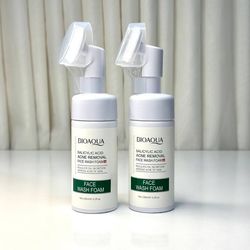 ✨ فوم شستشوی صورت براش‌دار سالیسیلیک اسید بیوآکوا BIOAQUA حجم 120 میل