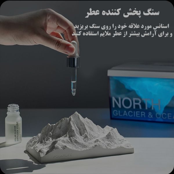 چراغ خواب و اسپیکر یخچال قطبی Polar Glacier Z4