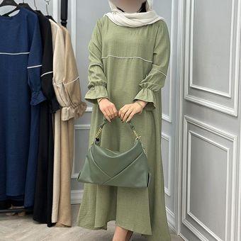 مانتو پیراهنی گیسا شانتون مدل شیک س کد 108