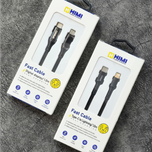 کابل شارژ کنفی دو سر تایپ سی گارانتی دار برند Himi(هیمی)