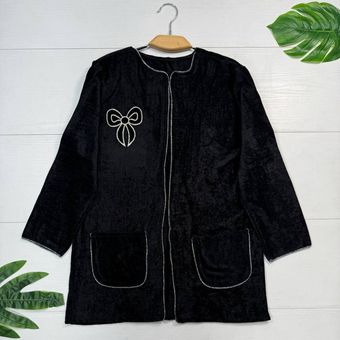 مانتو مخمل یگانه مدل الیش ب مد 118