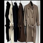 ترنج بارونی بلند یقه ایستاده