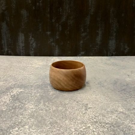 کاسه چوبی گردو 10*6 Curve | انتخاب خاص برای میز پذیرایی