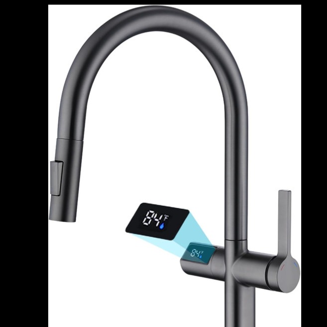 شیر ظرفشویی مانیتور دار و شاوری مدل HD-526