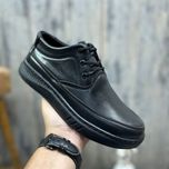 کفش طبی مردانه چرم مدل تحسین بندی