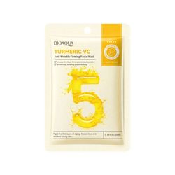 ماسک ورقه ای صورت زردچوبه و ویتامین سی بیواکوا(اصل)