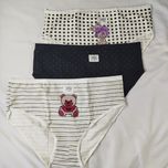 شورت تم دار نخ پنبه مشکی و سفید طرحدار سایز سه ایکس 50-52