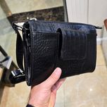 کیف دوشی چرم زنانه الماچرم مدل نیکا