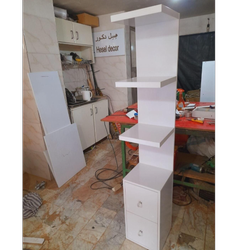 شلف  زمینی تمام ام دی اف mdf براق کشو دار