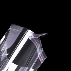 سلفون لبه چسبدار ساده سایز 8 * 6 بسته 1 کیلویی