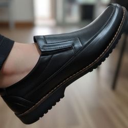 کفش طبی چرم مردانه لژدار مدل آلدو قالب استاندارد، طبی، سایز 40 تا 44