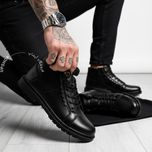 نیم بوت چرم طبی مردانه M-Ashil قالب استاندارد.