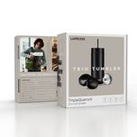 تراول ماگ یا فلاسک 3 کاره برند LePRESSO مدل TripleQuench (Trio Tumbler) 