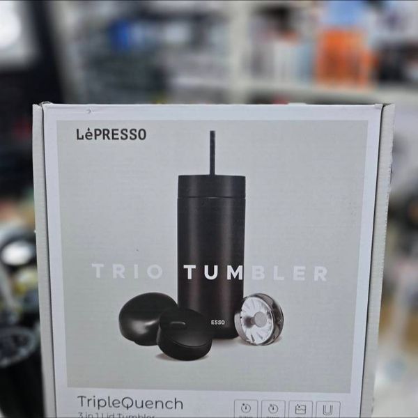 تراول ماگ یا فلاسک 3 کاره برند LePRESSO مدل TripleQuench (Trio Tumbler) 