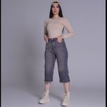 شلوار جین اسکینی دوخت کج27402