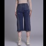 شلوار جین اسکینی دوخت کج کد 27401