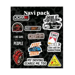 استیکر پک ماشین و خودرو ناوی