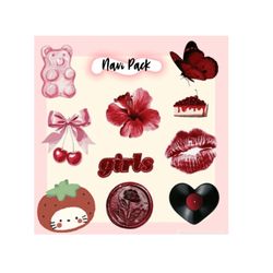 استیکر پک قرمز2 ناوی