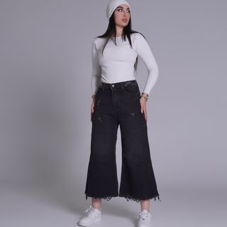 شلوار جین زنانه شافل کد 27004