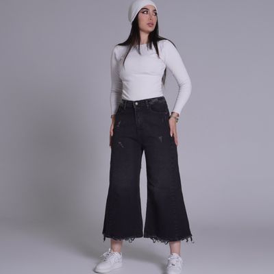 شلوار جین شافل کد 27004