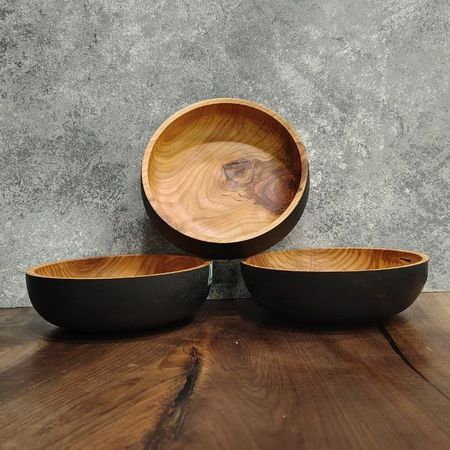 سرویس پذیرایی چوب گیلاس | سایز 20×6 سانتی‌متر